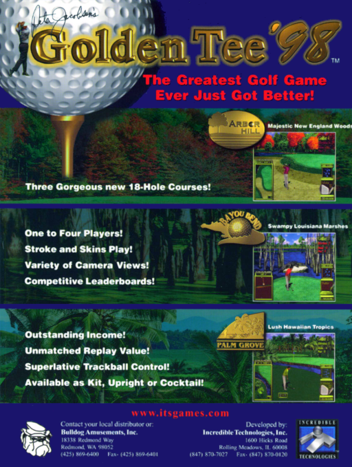 Golden Tee '98 (v1.00S) Game Cover